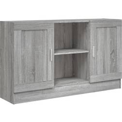vidaXL 815625 Gray Oak Sideboard 120x70cm