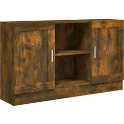 vidaXL 815624 Smoked Oak Skænk 120x70cm