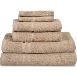 Allure Bale Bath Towel Brown (120x70cm)