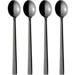 aida Raw Café Glossy Black Coffee Spoon 4pcs