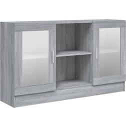 vidaXL Display Sonoma Grey Opbevaringsskab 120x70cm