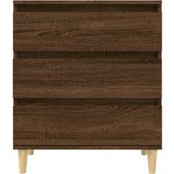 vidaXL 823047 Brown Oak Chest of Drawer 60x70cm