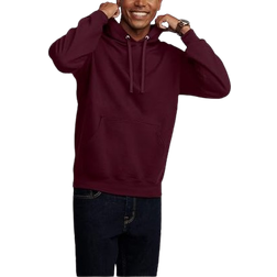 Fruit of the Loom Eversoft Hooded Sweatshirts - Maroon