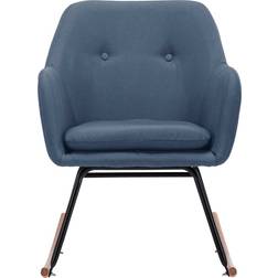 vidaXL Fabric Blue Gungstol 79cm