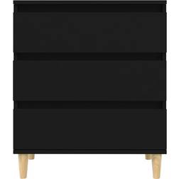 vidaXL 823041 Black Byrå 60x70cm