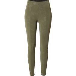 Urban Classics Faux Leather Pants - Olive