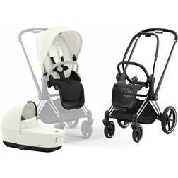 Cybex Priam Off White/Chrome Black (Duo)