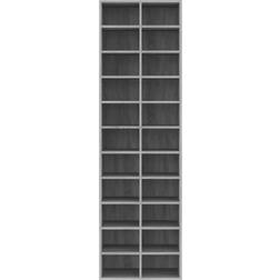 vidaXL 815301 Gray Sonoma Oak Shoe Rack 54x183cm