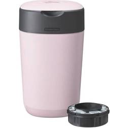Tommee Tippee Twist & Click Nappy Disposal Bin Pink