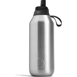 Chilly’s Series 2 90% Recycled Stainless Steel Flip 500ml Water Bottle