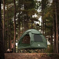 SoBuy Campingtält För 2 Personer 2-i-1 Tält