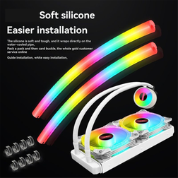 2 PCS ARGB Silicone Tube Sleeve