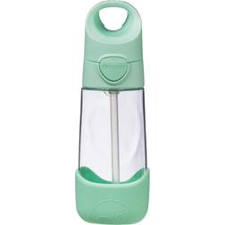 b.box Bottle with Straw Flaska with Sugrör 450 ml Vattenflaska