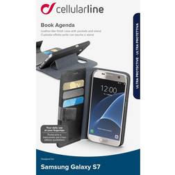 Cellularline Folio Card Holder Case Black