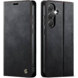 GANGXUN Retro Leather Wallet Case Samsung Galaxy S25 Plus