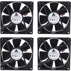 Tauoh 90x90x25mm DC 12V 0.60A 4-Pin CPU Cooling Fan