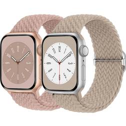 FitVille Adjustable Elastic Sport Wristband For Iwatch Series 8