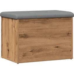 vidaXL Artisan Oak 62x42x45 cm Storage Bench