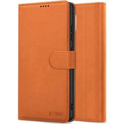 Tech-Protect iPhone 16e Wallet Magnet Pung Cover Brun