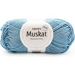 Drops Design Muskat Uni Colour Light Blue 100m