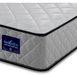 Hybrid Small Double White/Grey Coil Spring Matress 120x190cm