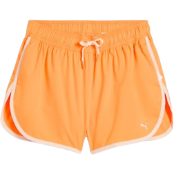 Puma Women's High Waist Swim Shorts - Sun Orange
