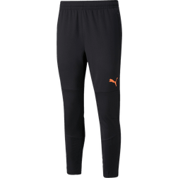 Puma IndividualFINAL Training Men's Soccer Pants - Black/Neon Citrus