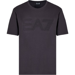 EA7 Logo Series Short Sleeved T-shirt - Grey
