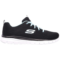 Skechers Graceful Get Connected W - Black/Turquoise