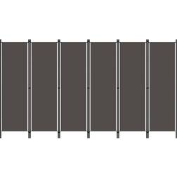 vidaXL 320729 Anthracite Room Divider 300x180cm