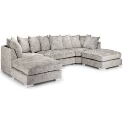 Snugg London U Shape Scatter LIght Beige Sofa 330cm