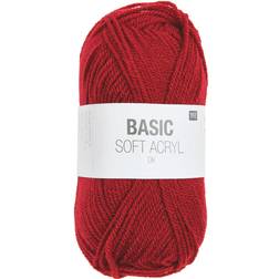 Rico Design Basic Soft Acrylic DK Dunkelrot 155m