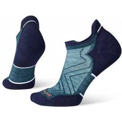 Smartwool Women's Run Targeted Cushion Low Ankle Socks - Twilight Blue
