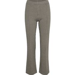 Part Two Pontas Pant - Black Houndstooth