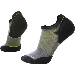 Smartwool Men's Run Targeted Cushion Low Ankle Socks - Medium Gray
