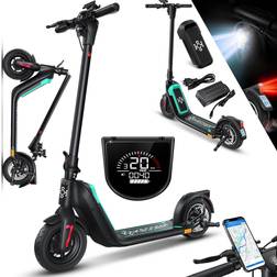 Kesser E-Scooter with Road 40km Range - Schwarz