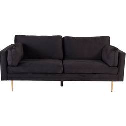 Venture Design Boom Black Soffa 203cm 3-sits
