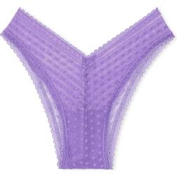 PINK Wink V-Front Brazilian Panty - Wysteria Purple