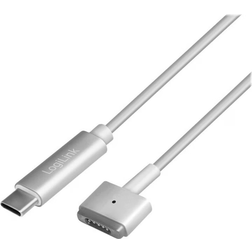 LogiLink USB 3.2 Gen 1 87w USB C - MagSafe 2 M-M 1.8m