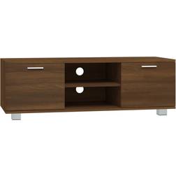 vidaXL 342621 Brown Oak TV-bänk 120x35cm