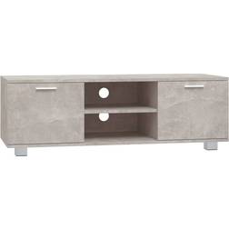 vidaXL 342618 Concrete Grey TV Bench 120x35cm