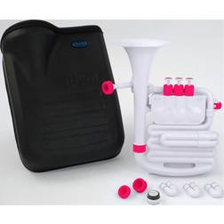 NuVo Plastic Wind Instrument BbC Key JHorn White Pink