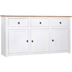 vidaXL Panama Range Blanco Sideboard 135x80cm