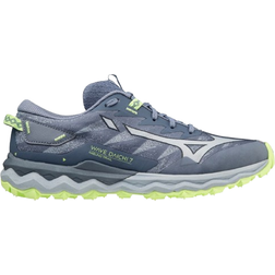 Mizuno Wave Daichi 7 W - Intage Indigo/Subdued Blue/Neo Lime