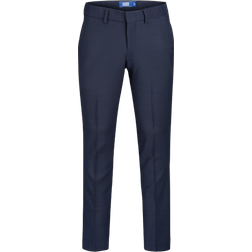 Jack & Jones JPRSOLARIS Tailored Trousers - Blue/Dark Navy (12182246-1318)