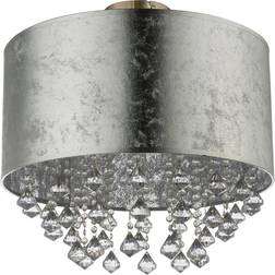 Globo Lighting Amy I Silver Deckenfluter ∅ 40cm