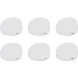 aida Raw Silicone Light Grey Glasunderlägg 6st