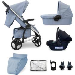 My Babiie MB200i Blue Plaid (Travel system)