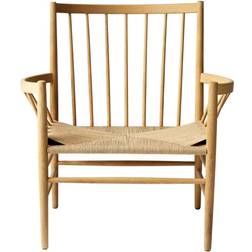 FDB Møbler J82 Oak natural lacquered Loungestol 84.5cm