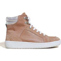 White Stuff Leather Suede Hi Top W - Light Pink